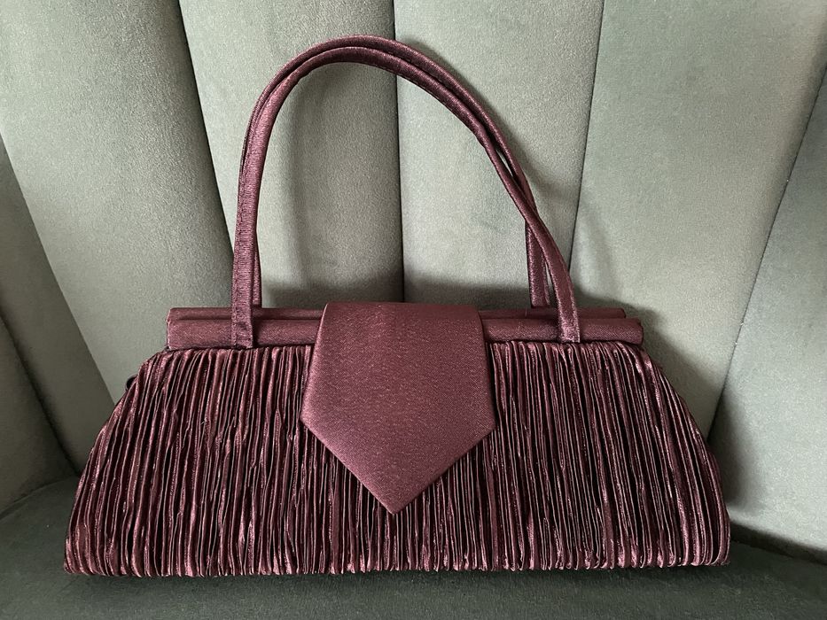 Mala torebka w kolorze czekoladowym