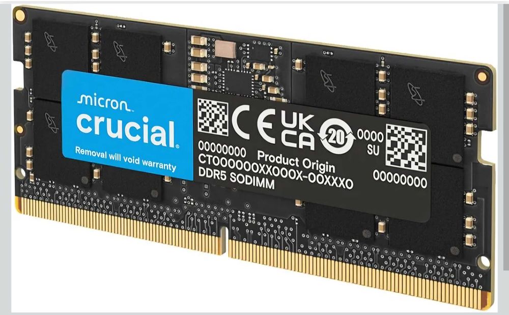 Memória ram ddr5 16gb (2×8)