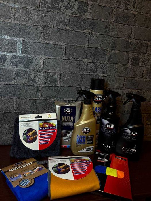 Очисник скла, засіб від комах, розморожувач вікон