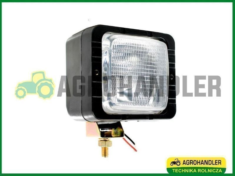 Lampa robocza kwadratowa z żarówką H3 55W C330