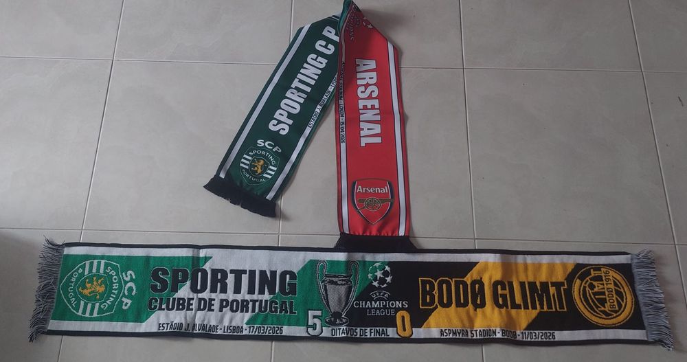 2 cachecois do Sporting