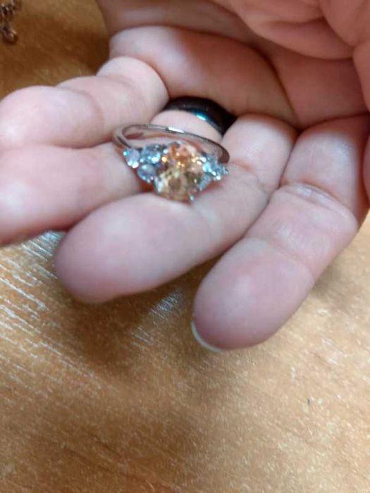 Srebrny pierścionek