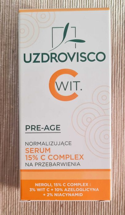 Serum na przebarwienia Uzdrovisco Pre-Age C Complex 15%