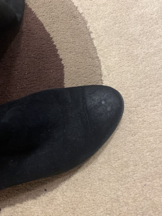 Сапоги зимові замшеві високі