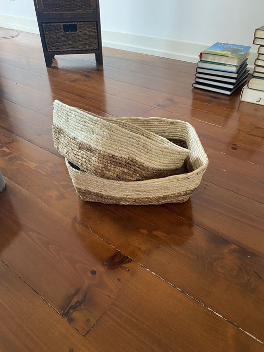 Conjunto de 2 cestos  para arrumação