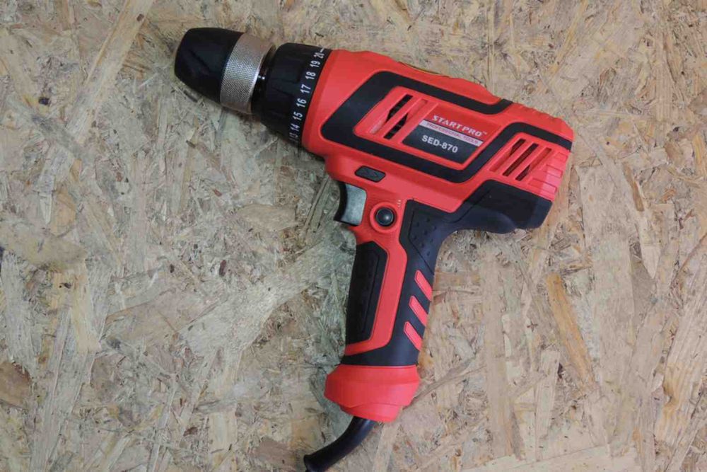 Шуруповерт сетевой START PRO SED-870 Мережевий шуруповерт дриль