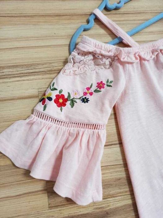Футболка блуза блузка с вышивкой Guess для девочки размер 10-12