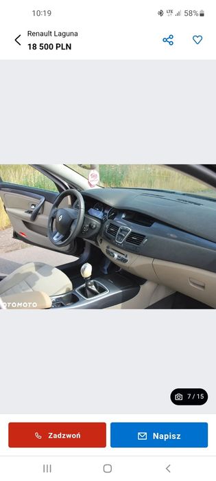 Renault laguna 3 kombi 2.0dci