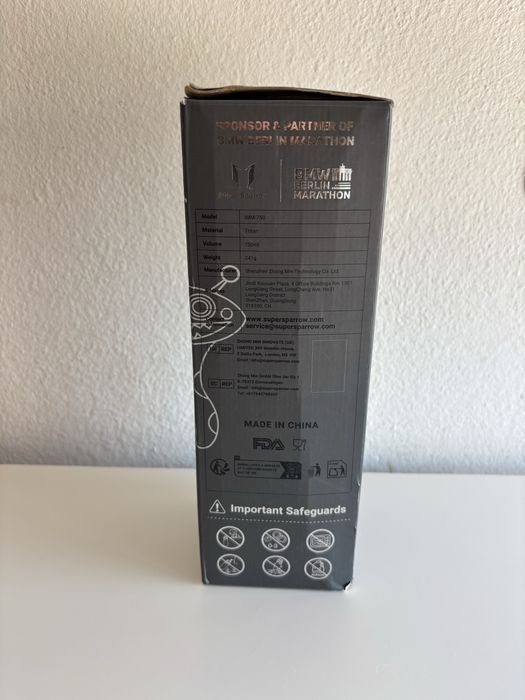 Garrafa de Água Desportiva Super Sparrow 750ml