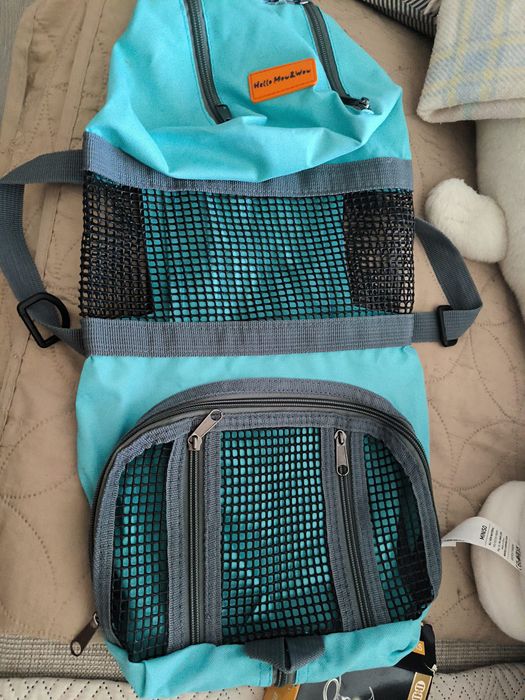 Bolsa grooming + tesouras de grooming para animais