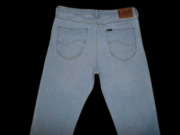 Spodnie dżinsy LEE W32/L32=43,5/109cm jeansy