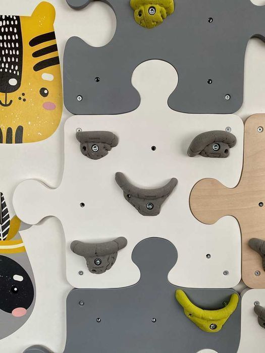 Ścianka wspinaczkowa Puzzle dla dzieci do pokoju