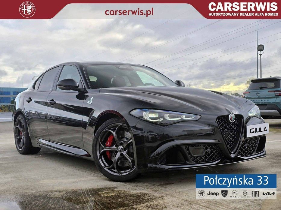 Alfa Romeo Giulia Quadrifoglio 2.9 V6 Bi-Turbo 520KM AT8|Akrapovic, Pakiet Techno