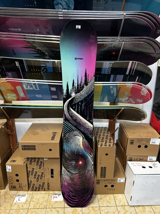 Nowa deska snowboardowa RAVEN Dahlia 139-151cm/ sklep serwis Katowice