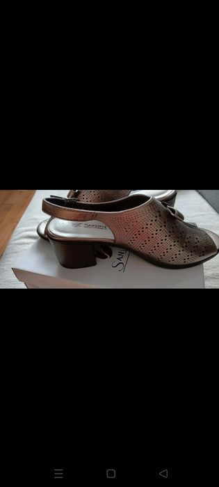 Sandway buty bez palców stabilne ślub wesele rozm.40