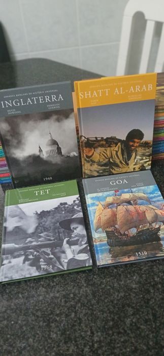 33 livros Grandes Batalhas da História Universal