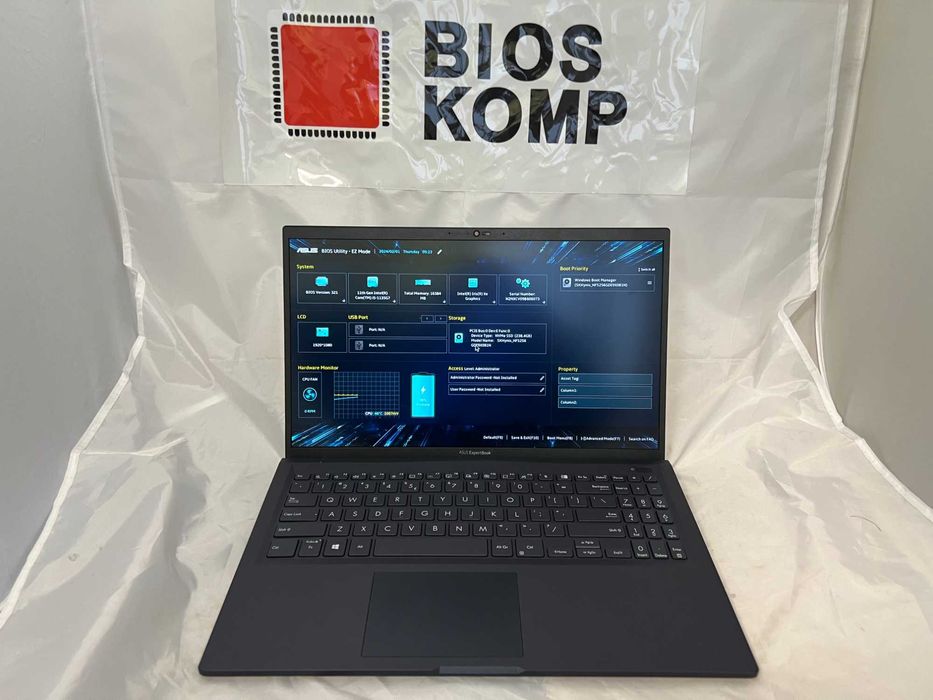 Laptop Biznesowy Asus B1500C/i5 11th/16 ram/512 SSD/Bioskomp/GWARANCJA