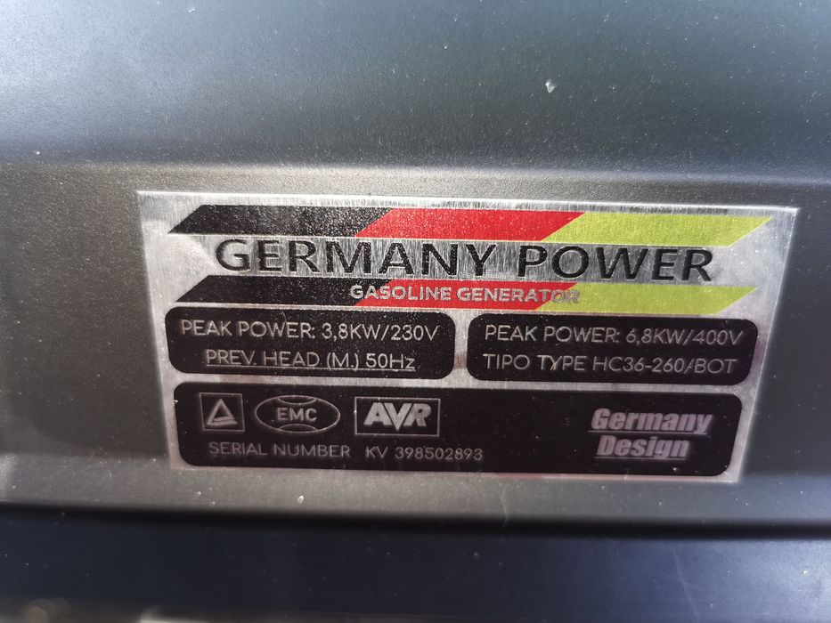 Agregat prądotwórczy WITTSTOCK 72-TC6 NOWY!!!