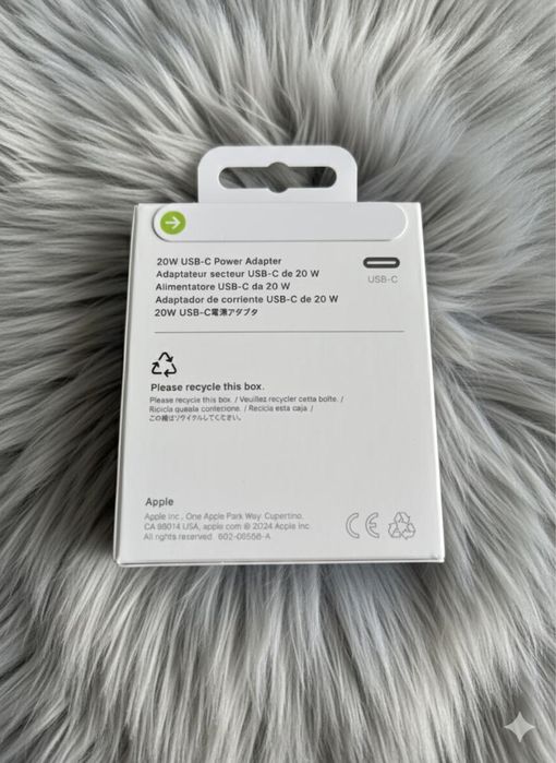 Ładowarka zasilacz kostka Apple USB-C 20W iPhone fabrycznie zapakowane