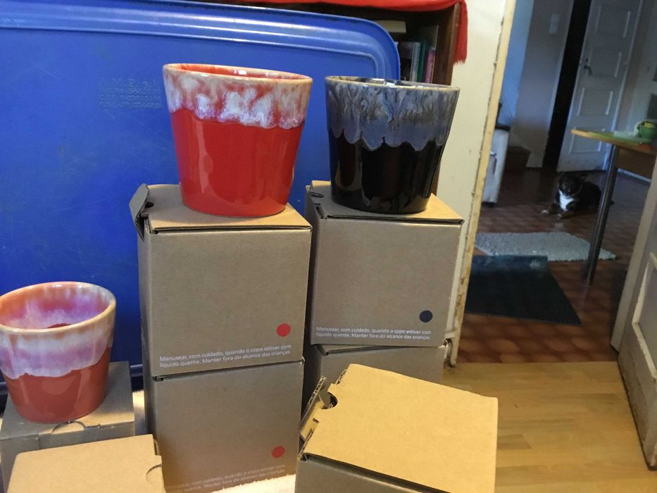 Copos Nespresso - Costa Nova - colecionáveis variados