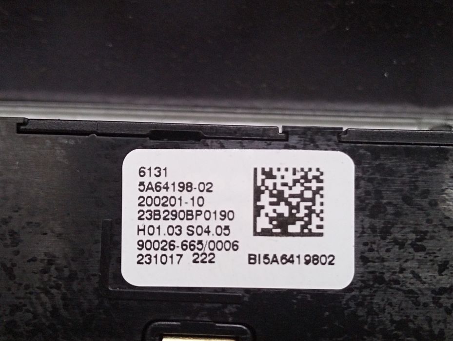 Блок кнопок в центральну консоль BMW X5 G05 БМВ Х5 Г05 61315A64198