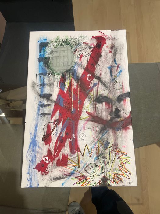 Uns Pincéis  e umas Tintas  fizeram este Quadro