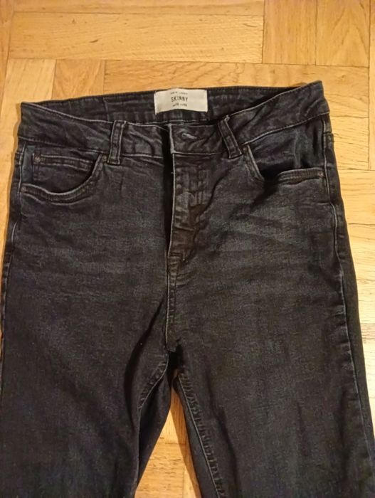 Spodnie damskie jeansowe skinny New Look