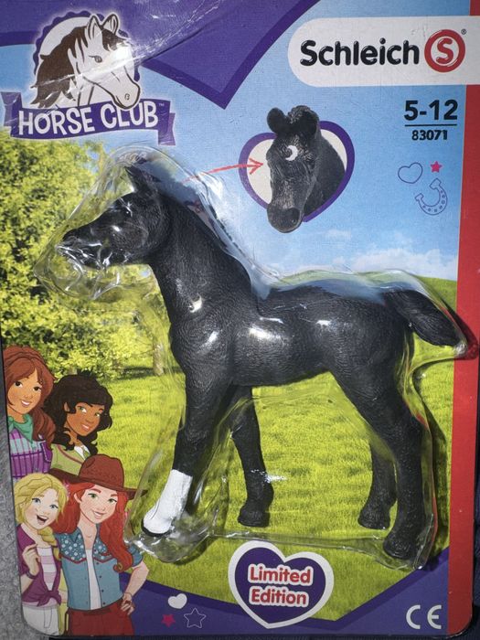 Figurka koń źrebak limited edition Schleich kary z księżycem na pysku
