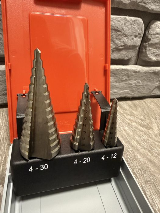 Zestaw wierteł stopniowych Thurmer