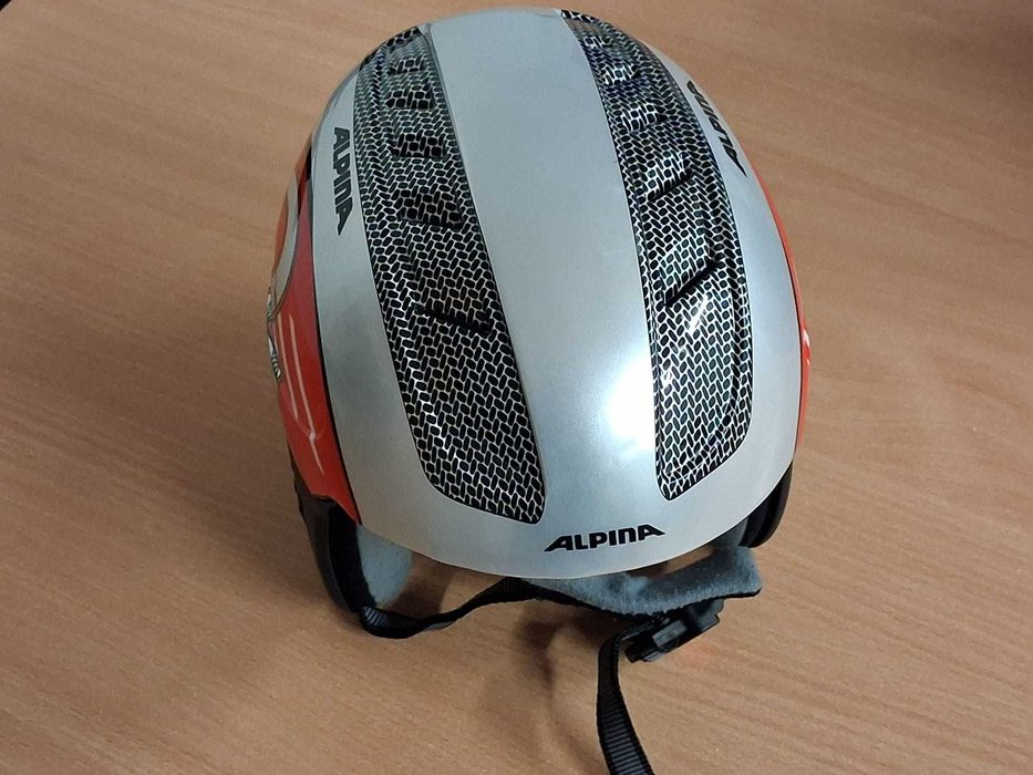 Kask narciarski dziecięcy Alpina Carat unisex - stan idealny