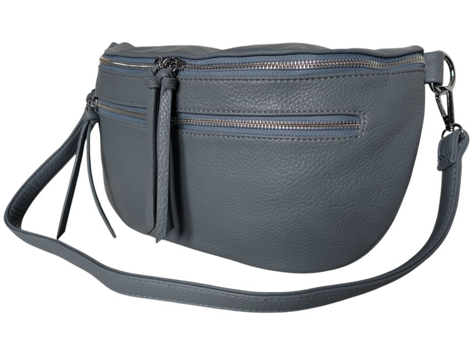 Nerka Damska Na Ramię, Niebieska Torebka Damska, Saszetka