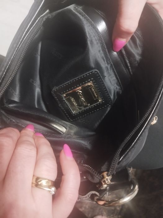 Kazar torebka czarno-bezowa