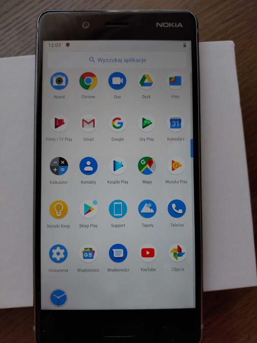 Smartfon Nokia 8 TA-1004 4GB 64GB Android 9.0 dual sim stalowy komplet