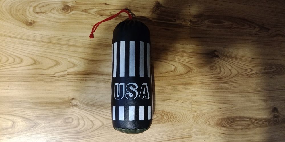 Worek treningowy bokserski skóra USA