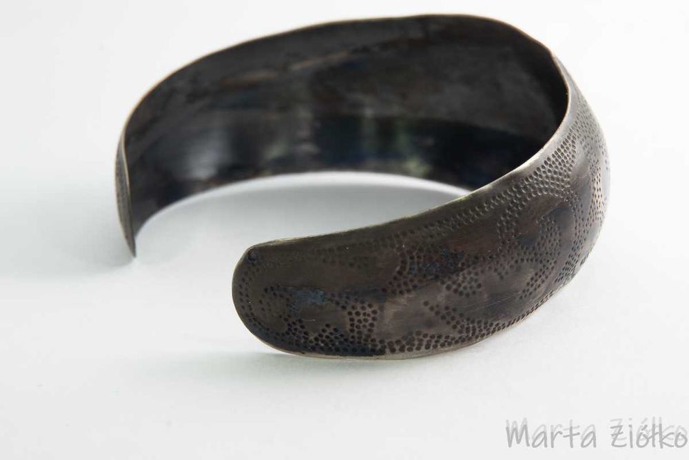 Srebrna bransoleta PRL