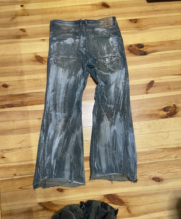 Джинси кльош фларед кастом архив індислиз