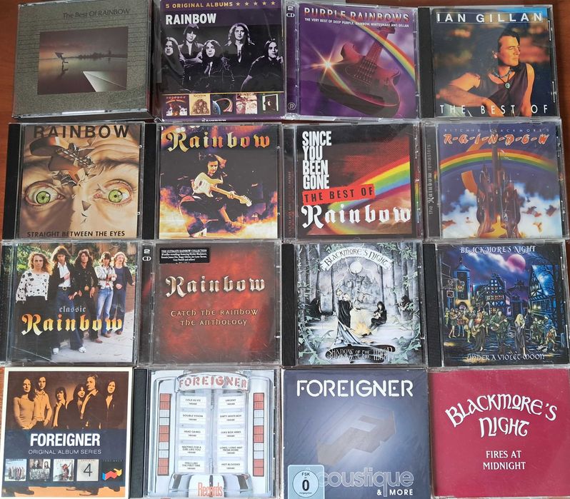 CD (Audio) Led Zeppelin Rainbow Foreigner Deep Purple Def Leppard Styx