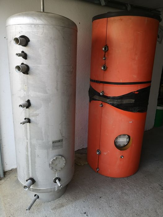 BUFOR Zasobnik 500L stal nierdzewna