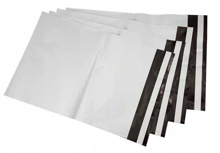 Foliopaki kurierskie C3 500x350 mm MOCNE 50my 100szt.