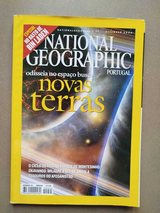 Revista National Geographic Portugal antiga 2004