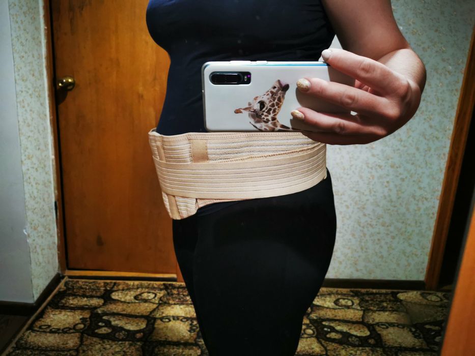 Бандаж, до/после родовой. ,,AURAFIX"