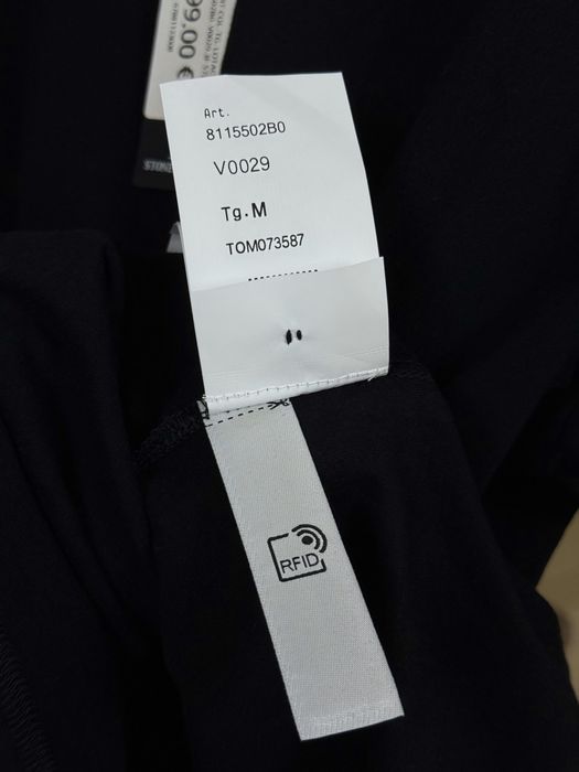 Stone Island Black Ami Cotton Longsleeve