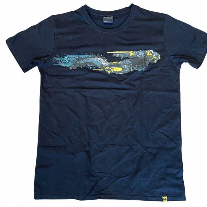 level up wear męski t-shirt bawełna modny rozm. l - nowy