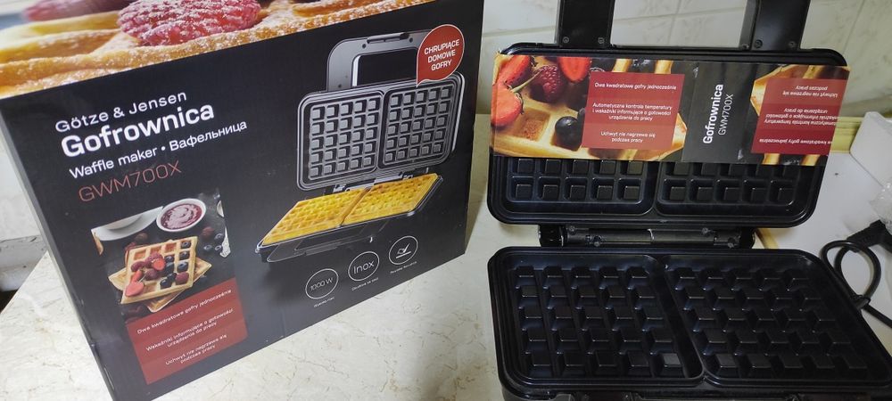 Gofrownica nowa 1000w