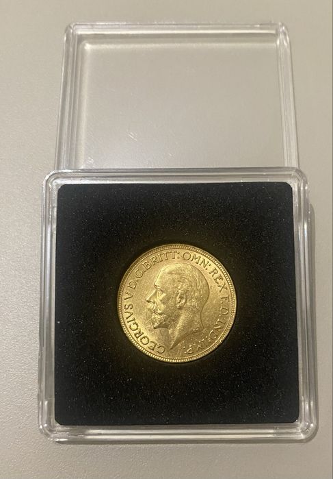 Moeda Ouro Libra Gorge V