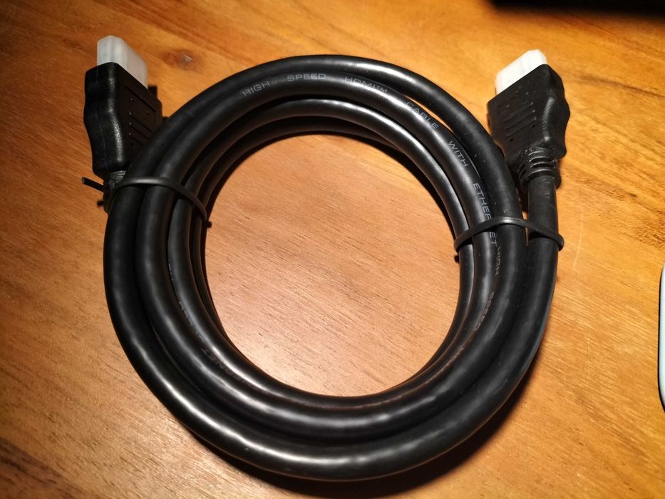 cabo HDMI para video NOVO com 1 metro de comprimento
