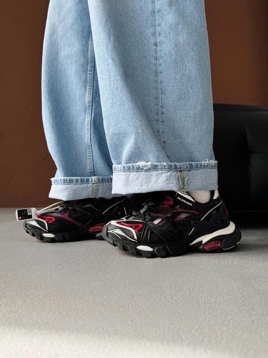 Кросівки Balenciaga Track 2.0 Black/Red premium
