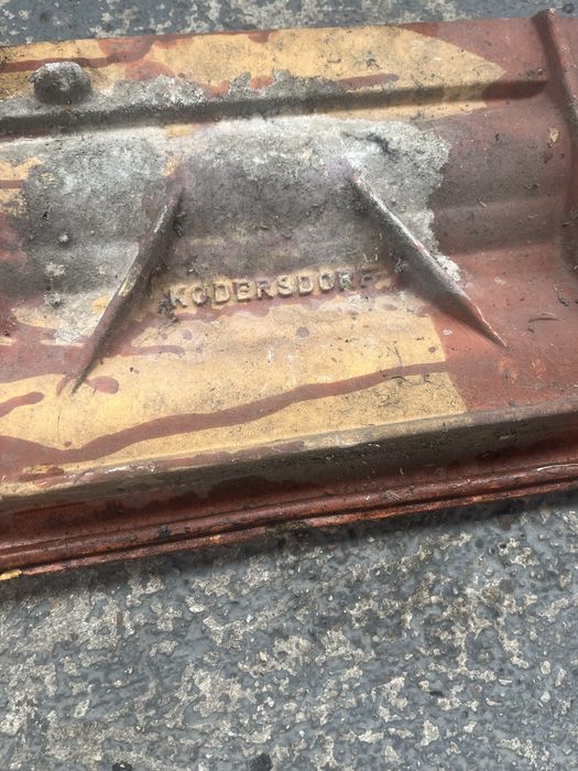 dachowka stara poniemiecka ceramiczna ok 300 sztuk rozbiorowa