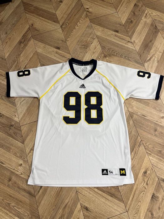 Вінтаж футболка бейсбольна Adidas 90s Michigan Wolverines XXL