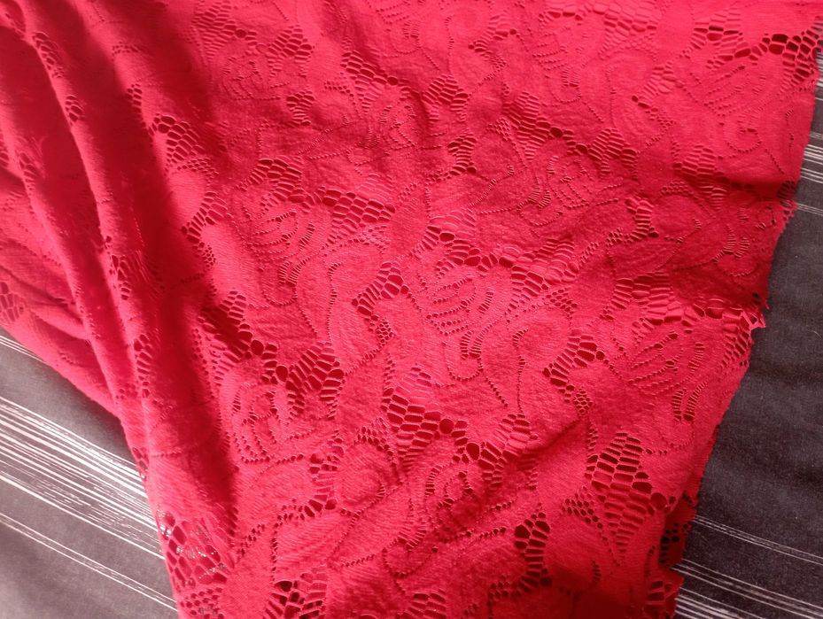 Vestido Vermelho Zara L